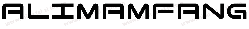 alimamfangyuan tivf regular字体转换